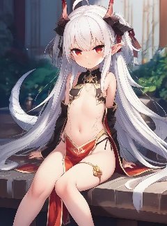 阴暗巨乳母猪美少女作家的阴暗妄想：《白毛萝莉龙娘芙雪的淫堕家族史》（完）