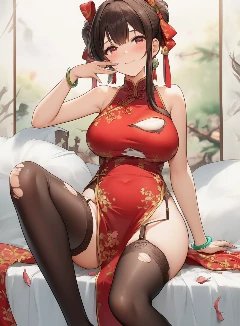 黑人膝下献媚的兰芳公主与大明女锦衣卫