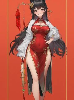 黑人膝下献媚的兰芳公主与大明女锦衣卫