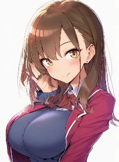 傲娇腹黑的青梅竹马与呆萌巨乳女友之间的惨烈修罗场 ，自然是被我按在床上狠狠中出~