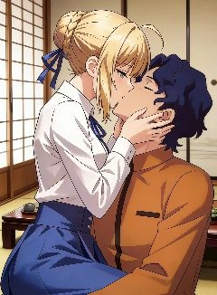 AI《红茶余温下的沉沦：Saber与慎二的罪欲泥沼》