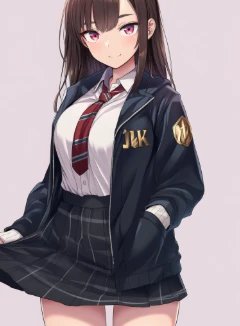 留门缝的妈妈