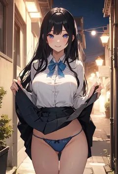 高二女高中生的露出日记